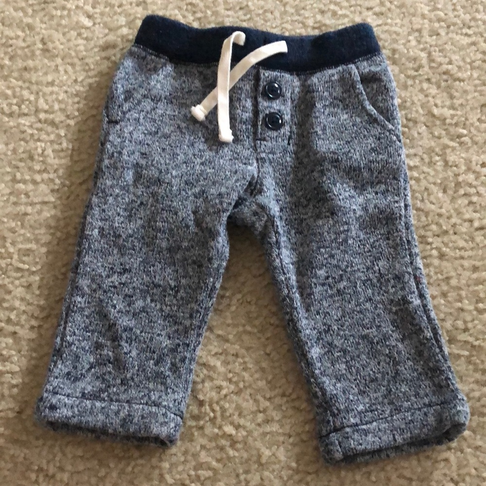 Warm baby boy pants